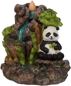 Back Flow Burner Panda with Water Flow - Image 4