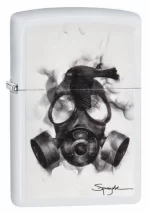 Zippo Spazuk - Gas Mask White Matte