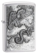 Zippo Eagle vs Snake