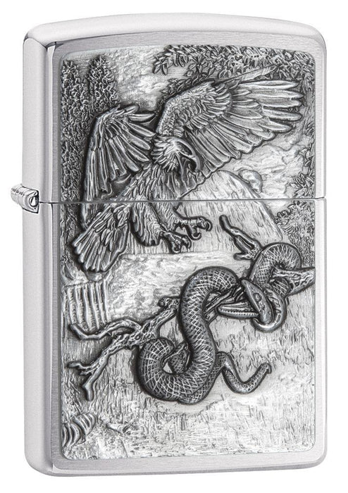 Zippo Eagle vs Snake