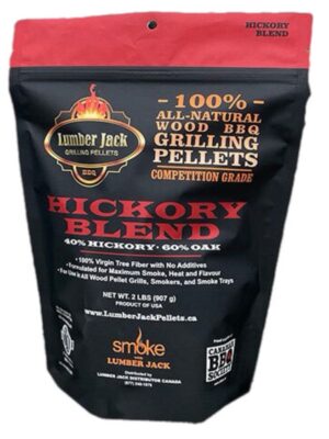 Lumberjack BBQ Pellet Hickory Blend 2LB