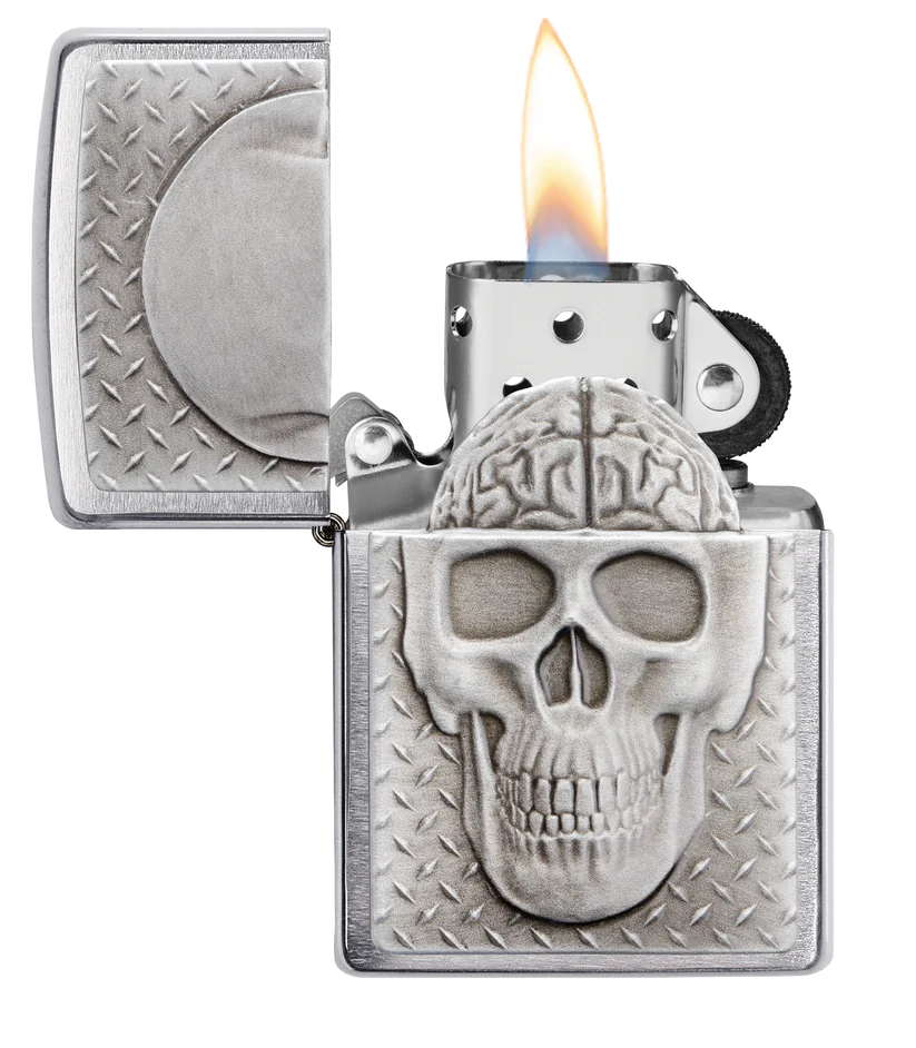 Zippo Skull with Brain Surprise - Image 3