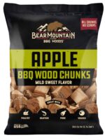 Bear Mountain Apple Wood Chips 2Lb Bag