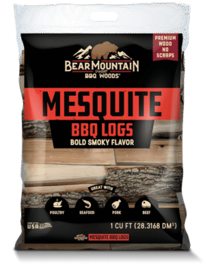 Bear Mountain Mesquite Wood Chips 2Lb Bag