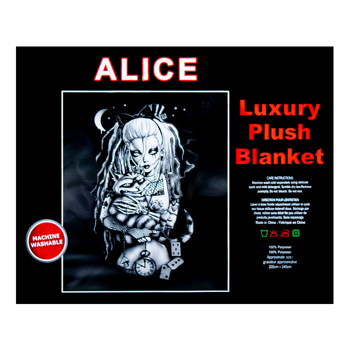 Plush Blanket Alice
