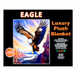 Plush Blanket Eagle